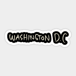 Washington D.C Sticker